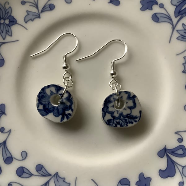 Handmade Drop Earrings, Unique Gifts, One of a Kind, Eco Friendly Gifts.