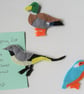 Bird fridge magnets, bird magnets