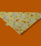 Handmade M dog bandana with funny I'm with them 