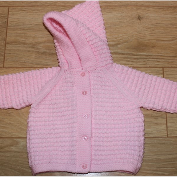 Hooded Baby Jacket 6 - 12 months - N0W 10% REDUCTION