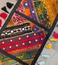 Handcrafted Sindhi Patchwork Wall Tapestry - Boho Textile Art & Wall Hanging - Image 4
