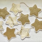 Gold Star Garland
