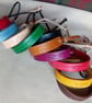 Friendship Bracelet, Custom Leather Bracelet for Women, Men and Children, Hand T - Image 3