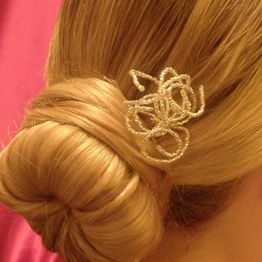 Bridal, bridesmaid, prom hair accessory