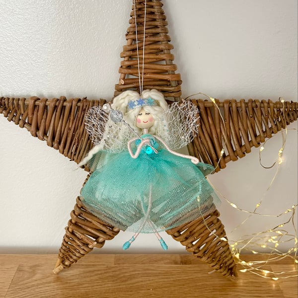 Christmas snow fairy, hanging decoration