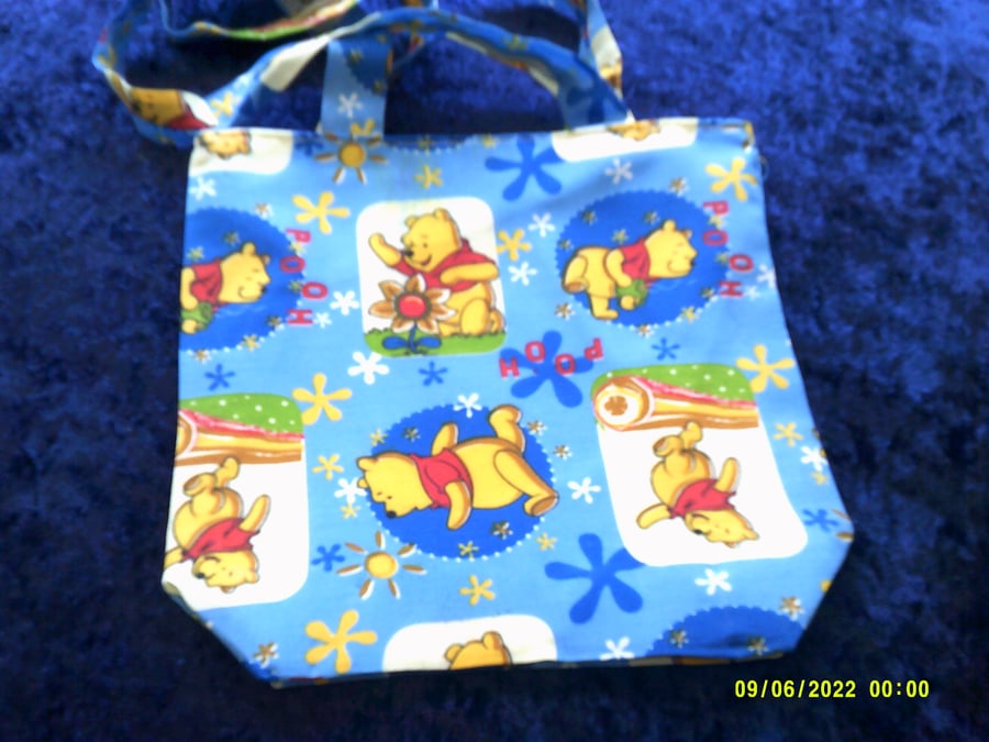 Winnie The Pooh Fabric Bag