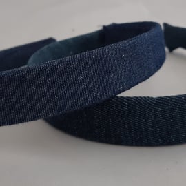 Dark Denim Hairdband