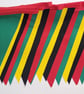 Jamaica Independence Day Bunting: 10 Meter Poly Cotton Flags - Image 5