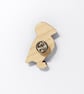 Puffin Pin Badge, Wooden Bird Brooch, Seabird Pin Badge - Image 3