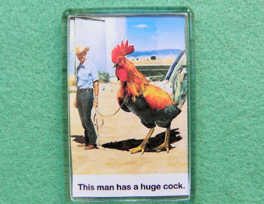 This Man Has A Huge Cock Magnet