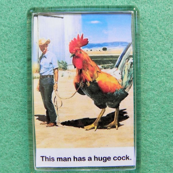 This Man Has A Huge Cock Magnet