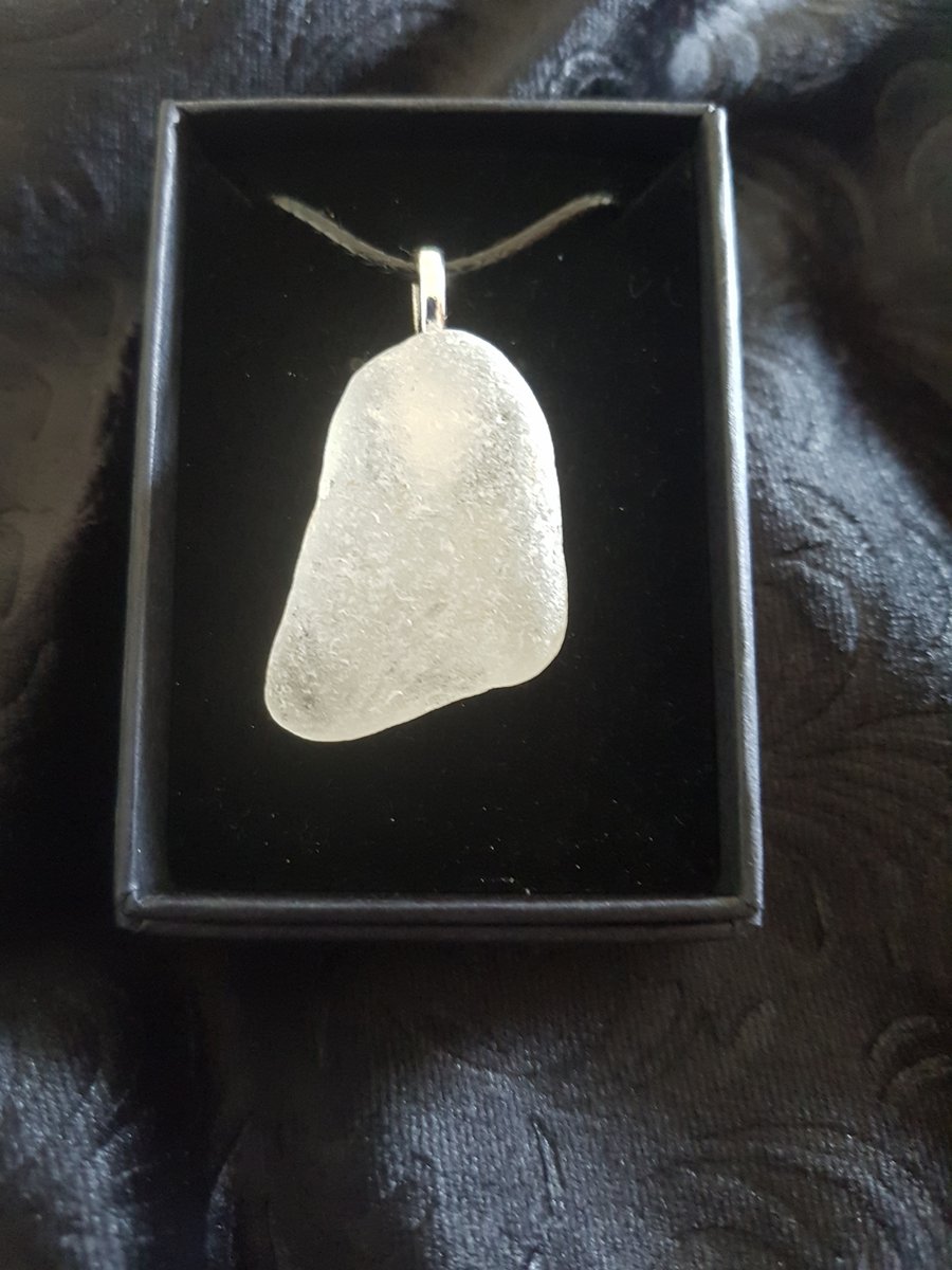 Scottish Sea glass pendant 