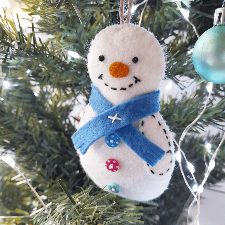 Snowman Christmas Tree Ornament