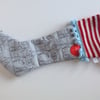 Knitted & Woven christmas stocking decorations