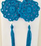 Boho crochet dangle earrings - Image 4