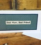  Mum Birthday Bookmark card, Mum Best Friend card & gift, Mother’s Day - Image 2