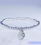 Bracelet Sterling Silver with Angel Charm - Image 8