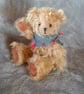 Mohair teddy bear 'Iggy' collectable fully jointed 7.5 inches tall 