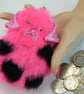 Pig coin purse ( can be clipped onto handbag) - Image 2