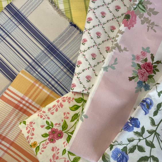 Patchwork Package - flowers, stripes and plaids