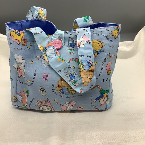 Blue nursery rhyme Gift bag