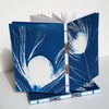 Handmade original cyanotype notebooks size A6 or 4.1x5.8 inches – SECOND