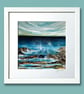 Signed Seascape Framed Print Ready To Hang - Image 1