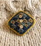 Checkered Wool Brooch. - Image 4