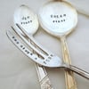 Cream Tea Debate Cutlery Set, Spoons and Fork