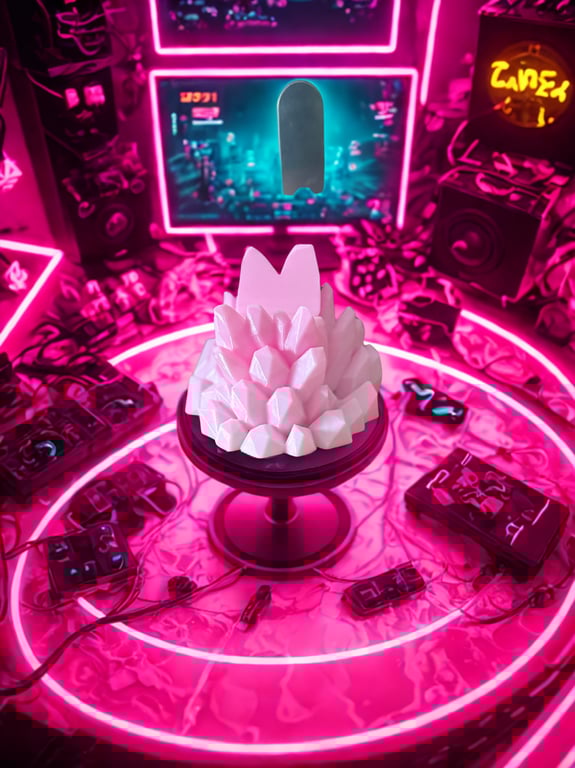 Aether Bloom Gaming Control Stand 