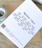 Cake Alphabet Greetings Card - Image 4