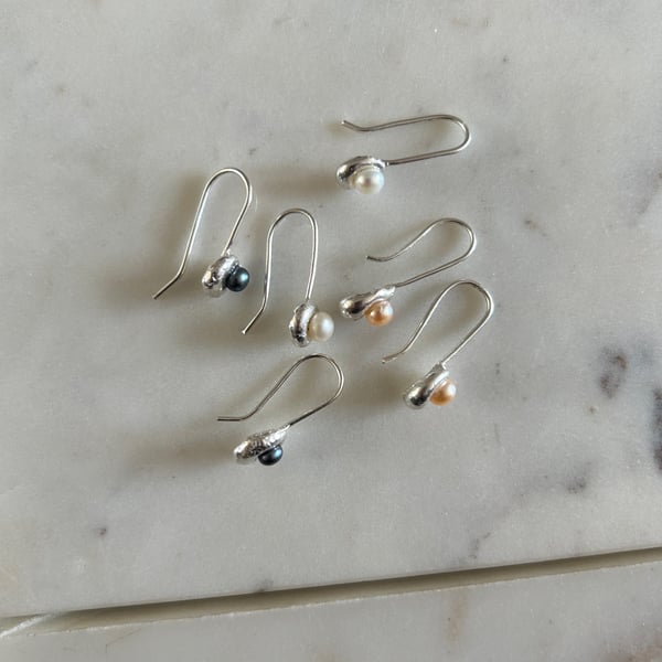 Big Dimple Drop Earrings 