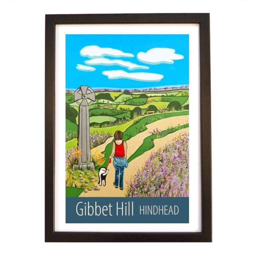 Gibbet Hill - Black frame