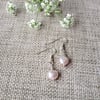Pale Pinky Freshwater Pearl Earrings