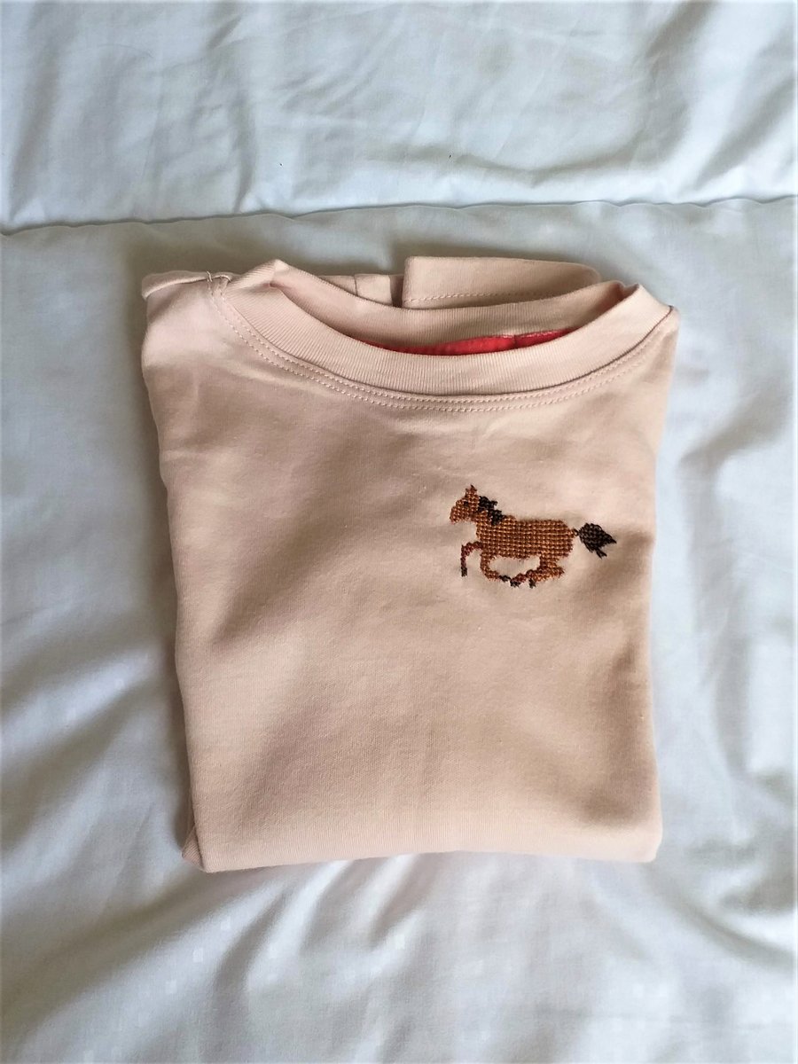 Horse Long-sleeved T-shirt age 6