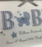New Baby Boy Personalised Keepsake Card With Presentation Gift Box - Image 4