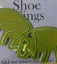 Dragon Wings, Embroidered shoe,boot wings. Light green - Image 1