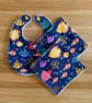 Newborn Baby Boxed Gift Set-Bib & Matching Baby Wipes Bib-Fish Design-BGS14