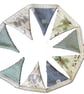 Green and grey mini (dresser) bunting  - Image 2