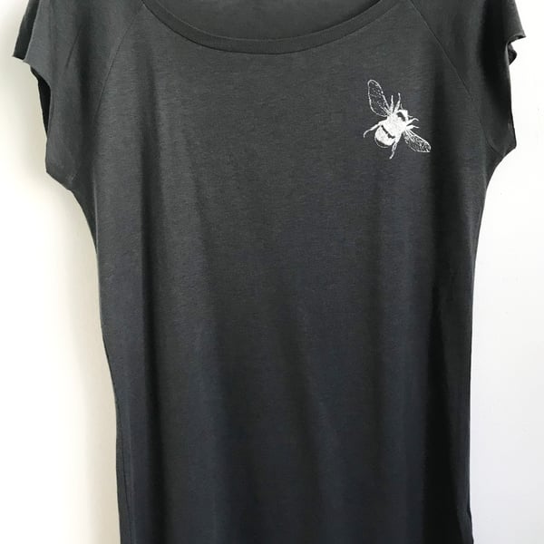 Small Bee Womens Bamboo and organic cotton ethical T shirt