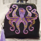 The Flower Power Octopus Coin Purse