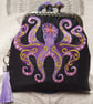 The Flower Power Octopus Coin Purse