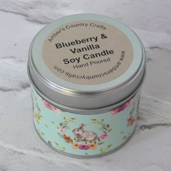 Blueberry And Vanilla Candle