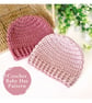 Crochet Pattern - Classic Baby Beanie Hat - Newborn to 6 Months