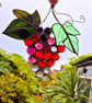 Unique Handmade 3D-Stained Glass Grapevine Suncatcher (B) - Image 2