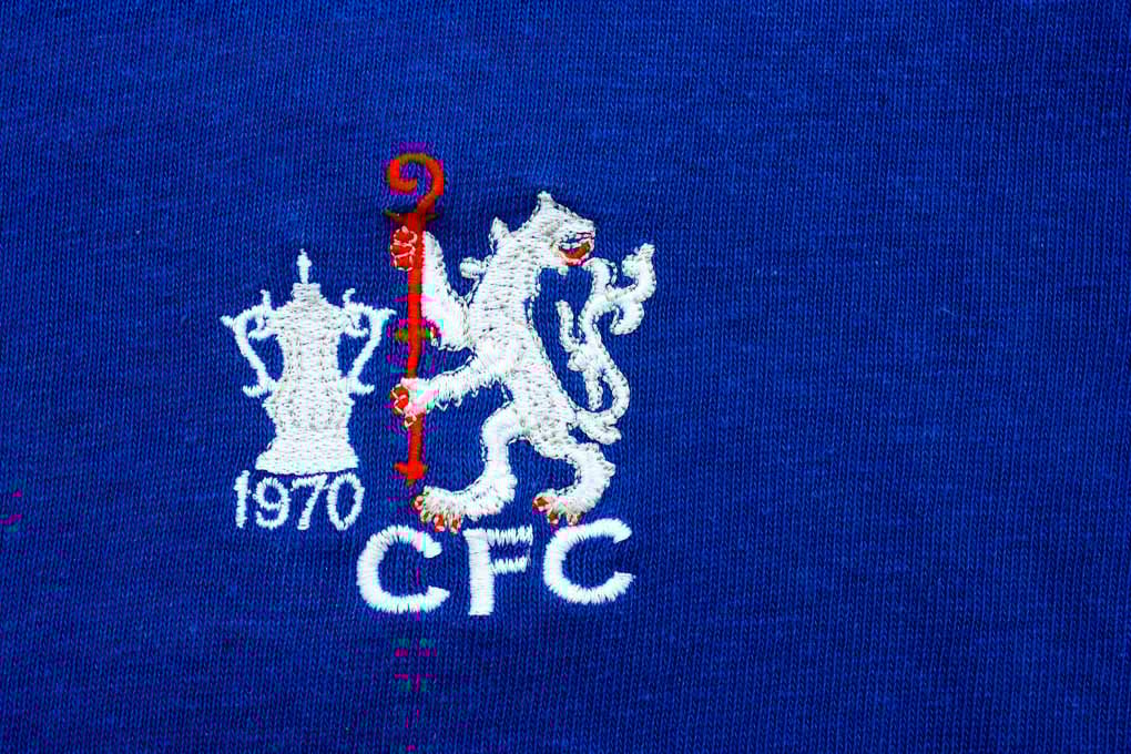 Chelsea FC Lion 1970 FA Cup Final Badge Photograph Print