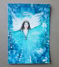 original art hand painted angel painting ( ref FA 207 G3 )