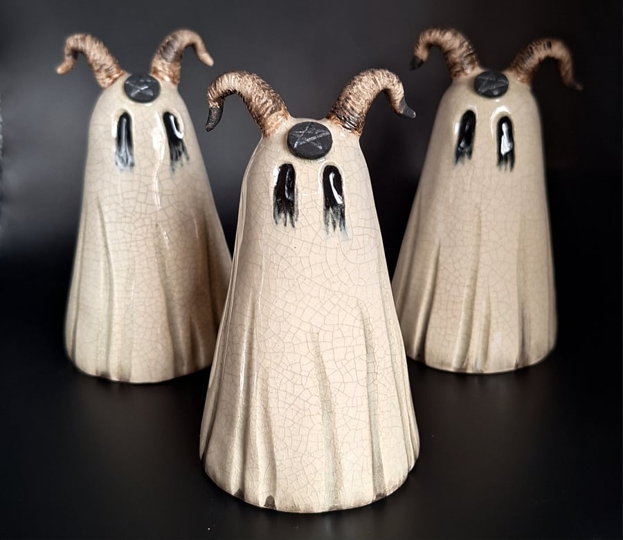 Baphomet Ghost - ceramic figurine