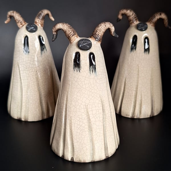 Baphomet Ghost - ceramic figurine