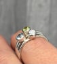 Birthstones Silver Stack Ring, Sterling Silver Stack Ring, customised stack ring - Image 8